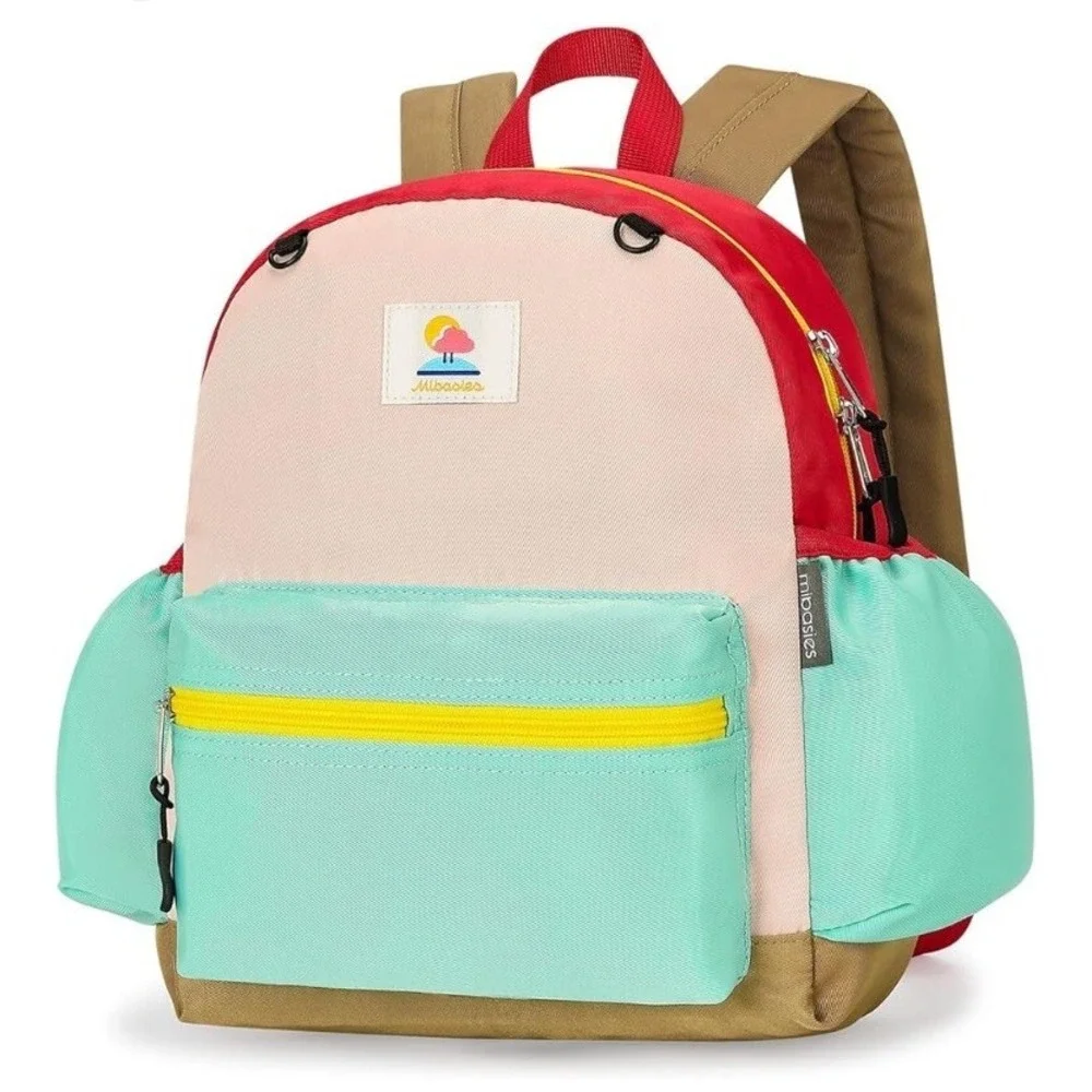 mibaises toddler book bag 2-4 years old